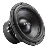 Skar Audio SVR-12 D2 12" 1600 Watt Max Power Dual 2 Ohm Car Subwoofer
