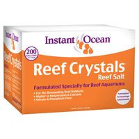 Instant Ocean Reef Crystals Reef Salt, Enriched Formulation for Aquariums, 200 gal