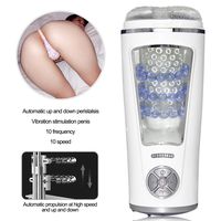 Male Elecrric Massager Kit with Multi Powerful Modes Suction & Vibration Massage Vacuum Pump Tool, Electric Licking Pennis Deep Muscle Massager with Heat and Powerful Vibration Waterproof Massage