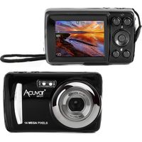 Acuvar 14MP Megapixel Compact Digital Camera and Video with 2.4" Screen and USB Cable