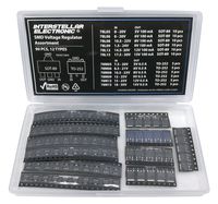 SMD Voltage Regulator Assortment, 5V, 6V, 8V, 9V, 12V, 15V, 100mA, 0.5A