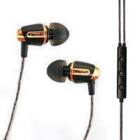 Klipsch Reference S4i Premium In-Ear Noise-Isolating Headphones with Microphone (Black) (Discontinued by Manufacturer)