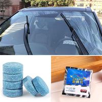 Solid Car Glass Cleaner Wiper Cleaner Concentrated Effervescent Tablets