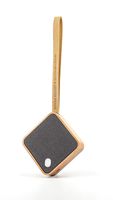 Gingko Mi Square Pocket Bluetooth Speaker 3" x 3" Portable Cherry