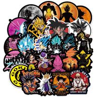 Bowinr Dragon Ball Z Car Stickers, Anime Bumper Sticker for Phone, Laptop, Car, Lugguage, Skateboard and More (99pcs)