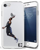 iPhone 6/6S iPhone 7/iPhone 8 Case Epic Cases Ultra Slim Crystal Clear Basketball Series Soft Transparent TPU Case Cover Apple (iPhone 6/6s) (iPhone 7) (iPhone 8) - PG13 (iPhone 6/7/8)