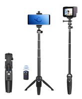 Selfie Stick, 40 inch Extendable Selfie Stick Tripod,Phone Tripod with Wireless Remote Shutter Compatible with iPhone 11 11 pro Xs Max Xr X 8Plus 7, Android, Samsung Galaxy S10 S9,Gopro and More