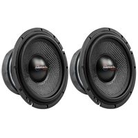 American Bass VFL-65MB 6.5" Midbass Car Speakers 4 Ohm 350W Max Open Back 2 Pack