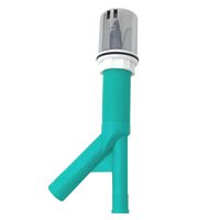 Dishwasher Air Gap For Thick Counters With Extra Long Threaded Body (AG200-003, T52, Amerigap)