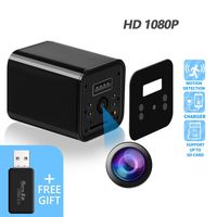 Hidden Camera - JAKIELAX Spy Camera Adapter- 1080P HD USB Charger Camera with Motion Detection and Loop Recording Free Flash Transfer Stick for Protection of Your Home and Office