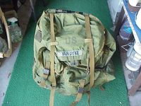 Large ALICE Field Pack with Frame and Full Outfit LC-1 Green