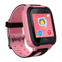 Kids Smart Watch Phone smartwatches for Children with GPS Tracker sim Card Anti-Lost sos Call Boys and Girls Birthday Compatible Android iOS Touch Screen Voice Chat Remote Camera