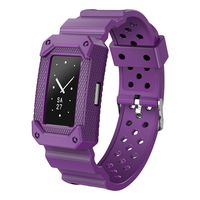 WISHTA Replacement Sports Bands for Fitbit Charge 2,Classic Rugged Accessories Wristband for Fitbit Charge 2 HR（NO Tracker） (Purple)