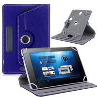 MChoice for 10 inch Android Tablet PC, Fashion Universal Leather Flip Case Cover for 10 inch Android Tablet PC (Dark Blue)