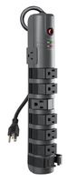 Belkin 8-Outlet Pivot-Plug Power Strip Surge Protector with 6-Foot Power Cord and Telephone Protection, 1800 Joules (BP108200-06)