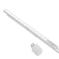 ASOKO Dimmable LED Under Couter Lighting, Touch Switch Cabinet lights, 4000K, 300Lm, USB Powered LED Light Bar, Super Slim Counter Lights.(New Version with Plug)