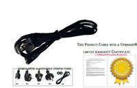 UPBRIGHT New AC in Power Cord Cable Plug for Pfaff Selectronic Sewing Machine Series 1019 1040 1067 1069 1071 1100 1171 1229 1371P 1400 1467 1469 1471 1472 1473 1475 CD 4850 4870 6230 6232 6250