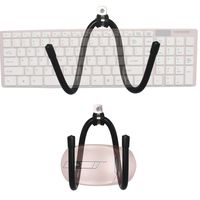 YYST Keyboard Mouse Wall Mount Wall Holder Wall Rack - No Keyboard No Mouse
