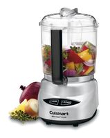 Cuisinart DLC-4CHB Mini-Prep Plus 4-Cup Food Processor, Brushed Stainless