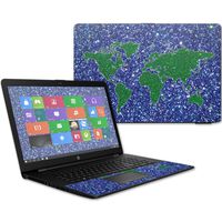 MightySkins Skin Compatible with HP 17t Laptop 17.3" (2017) - Bling World | Protective, Durable, and Unique Vinyl Decal wrap Cover | Easy to Apply, Remove, and Change Styles | Made in The USA
