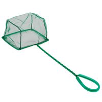 Pawfly 6 Inch Aquarium Fish Net Large Nylon Fishing Nets with Plastic Handle for Fish Tank, Green ...