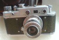 Camera Zorki-C Rare KMZ 1958 Soviet Rangefinder+Industar-50 Lens