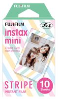 Fujifilm Instax Mini Stripe Instant Film (Multi-Color)