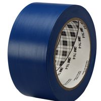 3M General Purpose Vinyl Tape 764, Blue, 2 in x 36 yd, 5 mil