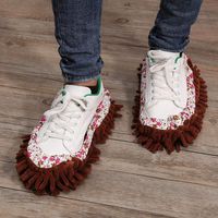 Foulon New Home Multifunctional Shoe Cleaning Mop Covers Cleaning Foot Socks Lazy Shoes Floor Slippers Chin Strips