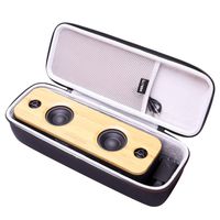 LTGEM Hard Carrying Case Compatible for AOMAIS Life 30W Bluetooth Speakers, Loud Bamboo Wood Home Audio Wireless Speaker