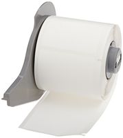 Brady M71-38-489 Ultra Aggressive Polyester BMP71 Labels , White (100 Labels per Roll, 1 Roll per Package)