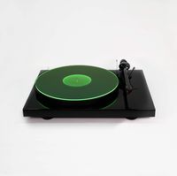 Acrylic Turntable Mat | GreenLit | LP Slipmat