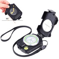 Sportneer Lightweight Military Lensatic Sighting Compass with Inclinometer and Carrying Bag, Waterproof and Shakeproof for Camping, Hiking, Backpacking, Hunting, Boating, Boy Scout
