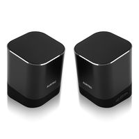 Portable Bluetooth Speakers, Aurtec True Wireless Stereo Outdoor Dual TWS Audio with Strong Bass and Powerful Volume, Bluetooth 4.2, Handsfree Calling for iPhone, Echo, Android and More-Black......