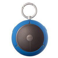 Edifier MP100 Portable Bluetooth Speaker - Wireless Splash/Dust Proof Boombox with microSD Card for Hiking Camping and Outdoors Activities - Blue