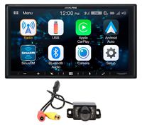 ALPINE iLX-W650 7" Digital Media Bluetooth Car Receiver CarPlay/Android+Camera