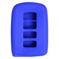 Keyless2Go New Silicone Cover Protective Case for Smart Prox Keys with FCC HYQ14FBA - Blue
