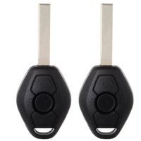 ECCPP Replacement fit for Uncut 315MHz/ 433MHz Keyless Remote Entry Transmitter Key Fob BMW Series LX8FZV (Pack of 2)