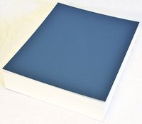 topseller100, Pack of 50 sheets 11x14 UNCUT matboard / mat boards (Navy Blue)