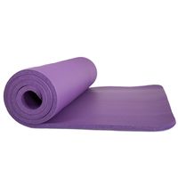 Wakeman Sleeping Pad, Lightweight Non Slip Foam Mat with Carry Strap Outdoors (Thick Mattress for Camping, Hiking, Yoga and Backpacking) (Purple)