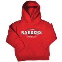 NCAA Wisconsin Badgers Toddler Pullover Hood, 2 Toddler, Red