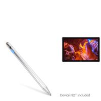 Huawei MediaPad M5 8.4 Stylus Pen, BoxWave [AccuPoint Active Stylus] Electronic Stylus with Ultra Fine Tip for Huawei MediaPad M5 8.4 - Metallic Silver