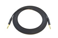 2 ft Mogami 2534 Quad Balanced Stereo Patch Cable 1/4" Neutrik TRS ST - ST