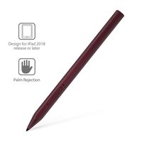 Stylus Pen for Apple iPad with Palm Rejection, Rechargeable, Uogic Stylus for Apple iPad (10.2-Inch), iPad Pro (11/12.9 Inch), iPad (6th Gen), Air (3rd Gen), Mini (5th Gen), Burgundy