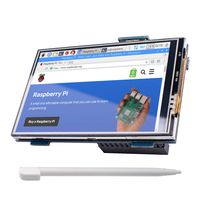 Miuzei Raspberry Pi 3 b+ Screen, 3.5 Inch Touch Screen Resolution (480 320 to 1920 1080) for Raspberry Pi 3 Model B+, 3B, 2B with Touch Pen MP-3.5