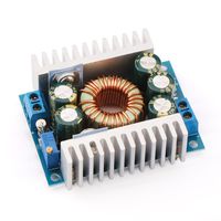 DROK 90483 DC Car Power Supply Voltage Regulator Buck Converter 8A/100W 12A Max DC 5-40V to 1.2-36V Step Down Volt Convert Module