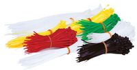 Performance Tool 1943 Varying Colors and Lengths Cable Ties Pack (1000 Piece)