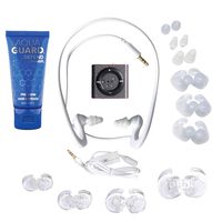 Underwater Audio 100% Waterproofing Compatible with iPod Shuffle, HydroActive Headphones, and AquaGuard (Space Gray)