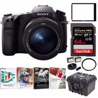 Sony DSC-RX10 III Cyber-Shot Digital Camera with 64GB Card and Accessory Bundle