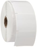 Brady THT-121-427-1-SC 1.75" Width x 1.5" Height, B-427 Self-Laminating Vinyl, White and Translucent Thermal Transfer Printable Labels - 1" Core (1000 per Roll)